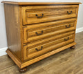Chest of Drawers Vintage French Style 3 Drawers Carved Storage Cabinet LOT 62873