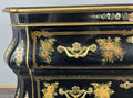 Cabinet Vintage French Style Painted Floral 3 Drawer Chest Sideboard LOT 43973