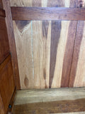 Wardrobe Antique French Two Door Oak Mirrored Carved Armoire Cabinet LOT 608217