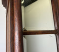 Wardrobe Antique French Style Oak Mirrored Two Drawers Carved Armoire LOT 6541
