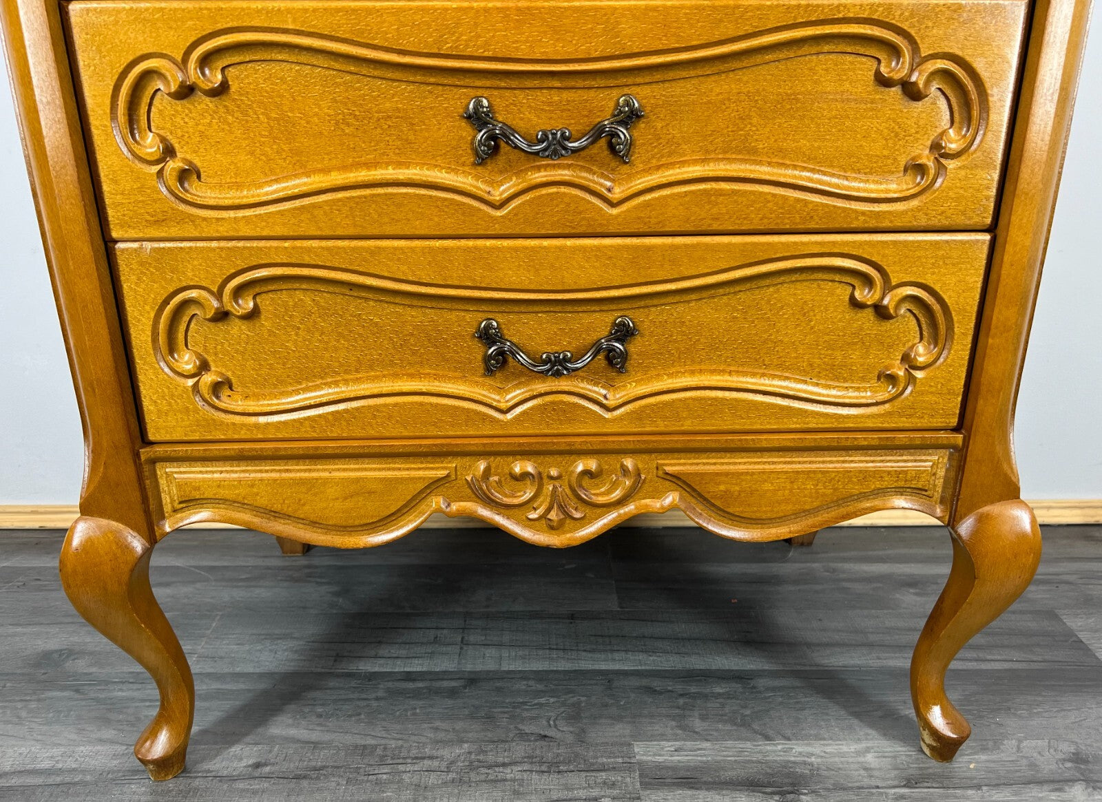 Chest of Drawers Vintage French Louis XIV Cabinet Carved Sideboard LOT 28953