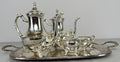 Coffee Set Vintage French Style Tea Coffee Serving Tray with Pot LOT 6433