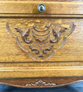 Cabinet Vintage French Louis XIV Storage Sideboard Carved Cupboard LOT 17997
