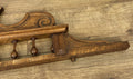 Pediment Antique French Style Oak Hand Carved Decorative Crest LOT 61686