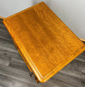 Pair of Bedside Tables Vintage French Oak Cabinets Carved Nightstands LOT 37268