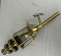Pair of Wall Lights Antique French Style Lantern Sconces Glass LOT 6478