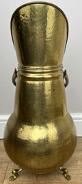 Umbrella Stand Vintage Style Brass Hall Stick Holder Lion Paw Feet LOT 60211