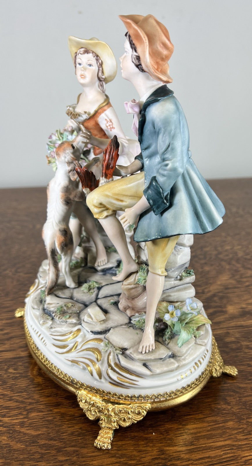 Figurines Vintage Style Italian Handmade Porcelain Capodimonte LOT 47610