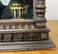 Clock Vintage Junghans Wooden Mantel Clock Glass Door Table Clock LOT 60557