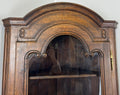 Bookcase Vintage French Style Oak Display Cabinet Carved Sideboard LOT 62622