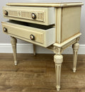 Pair of Bedside Tables Vintage French Shabby Chic Nightstands Cabinets LOT 622810
