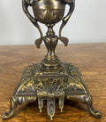 Clock Vintage French Style Mantel Clock Garniture With Candelabras LOT 464911