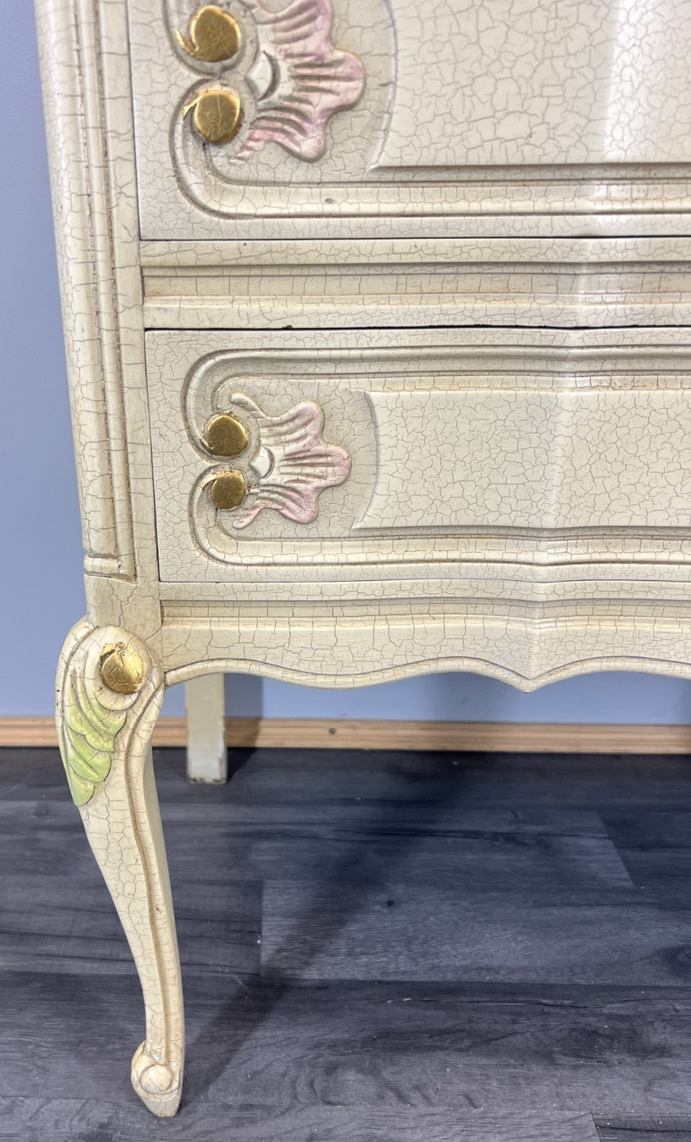 Chest of Drawers Vintage French Louis Shabby Chic 3 Drawers Cabinet LOT 44994