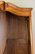 Wardrobe Antique French Mahogany Three Door Mirrored Carved Armoire LOT 612713