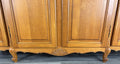 Wardrobe Vintage French Louis XVI Style Oak Four Door Armoire LOT 482010