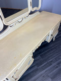 Dressing Table Vintage French Louis XVI Shabby Chic Vanity Table Makeup LOT 275511