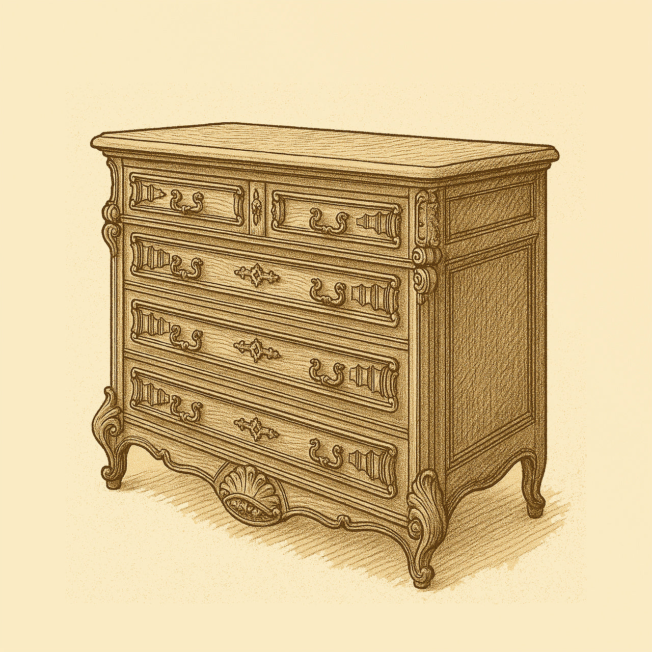 Dressers & Chests of Dressers - Vintage Wooden Dresser UK | Vintage World