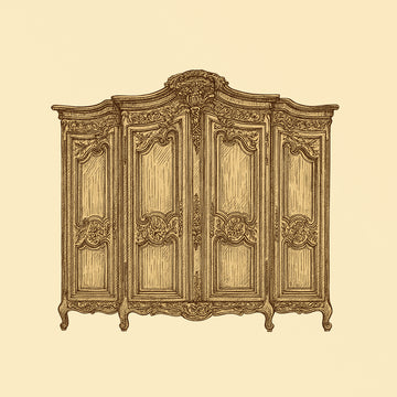 Armoires & Wardrobes - Vintage Wooden Wardrobe UK | Vintage World